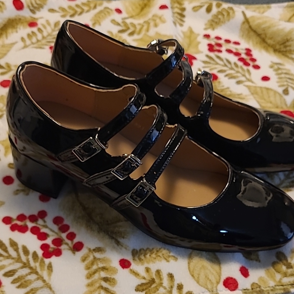 Black Patton Dress Shoes - NWB - (No Brand Name)